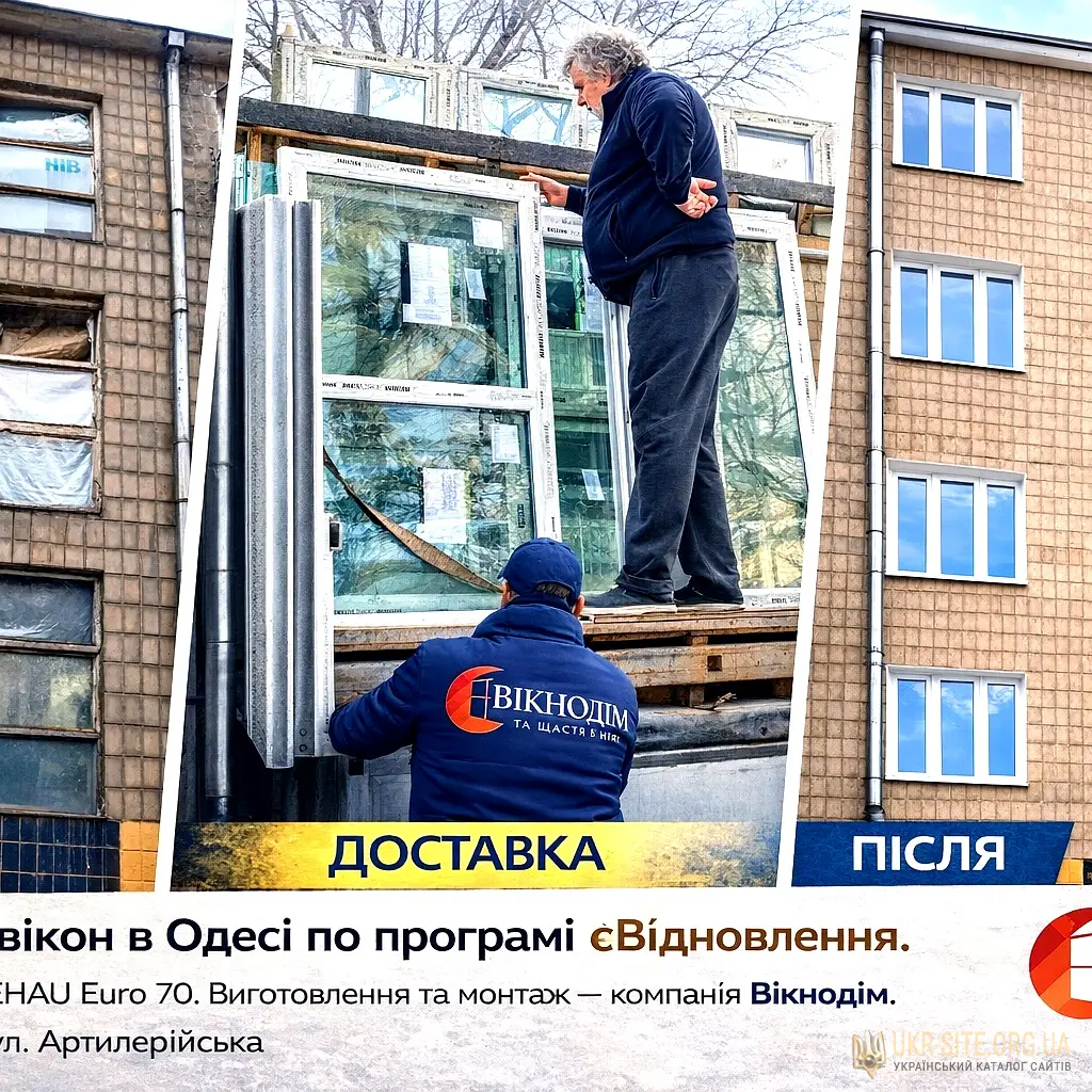 Вікна та двері в Одесі —